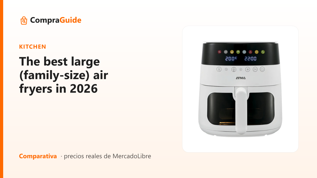 The best large (family-size) air fryers in 2026