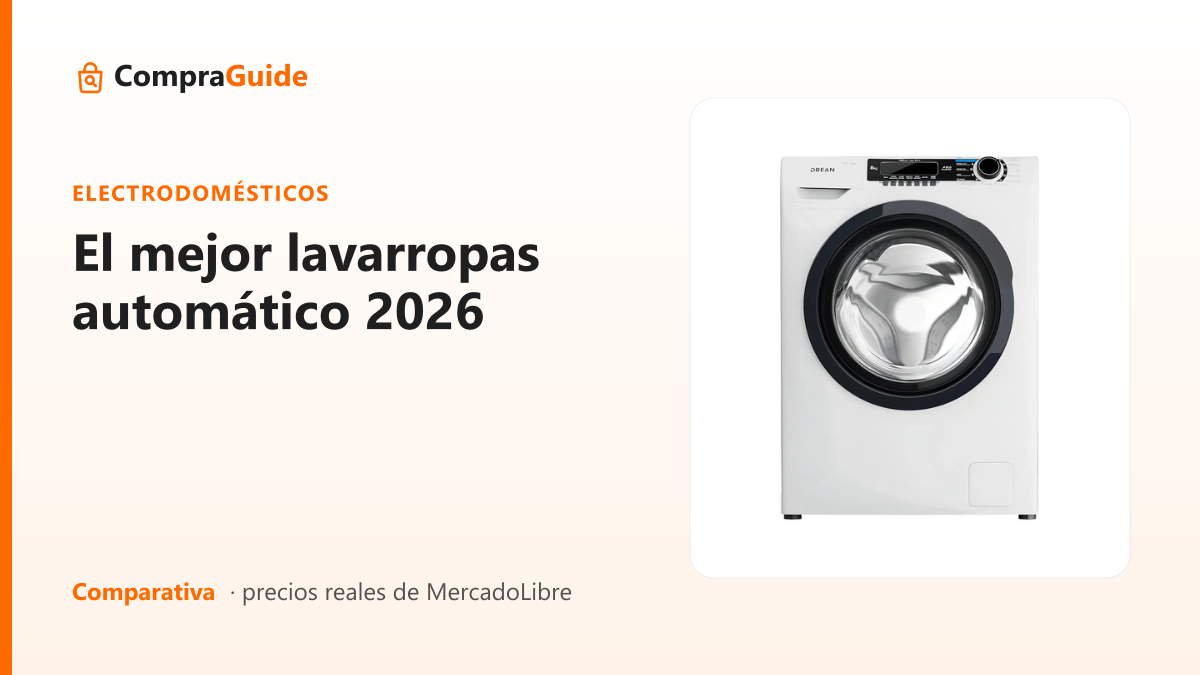 El mejor lavarropas automático 2026