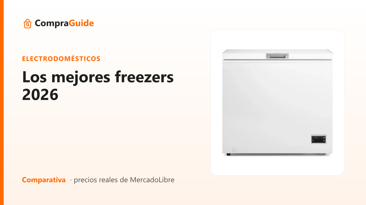 Los mejores freezers 2026