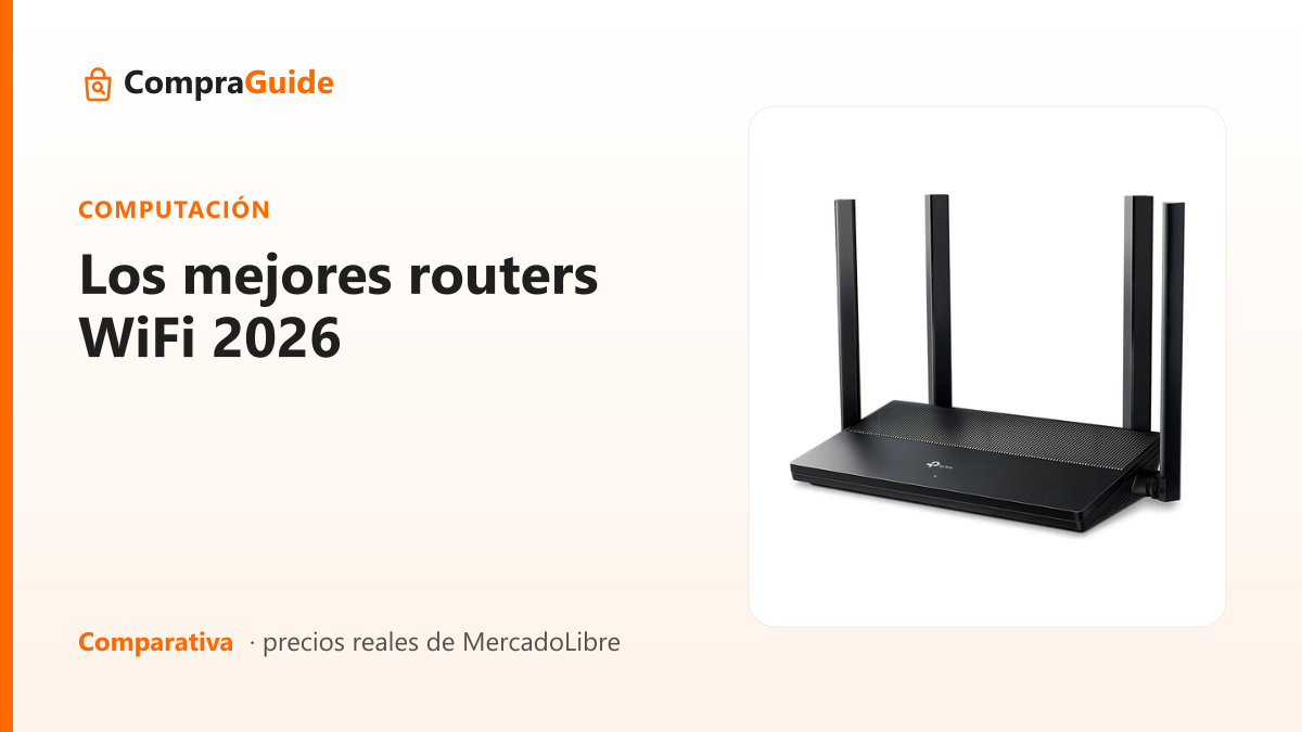 Los mejores routers WiFi 2026