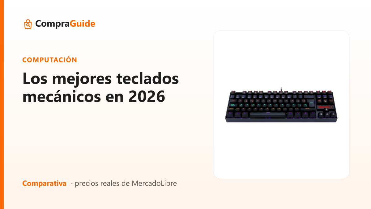 Los mejores teclados mecánicos en 2026